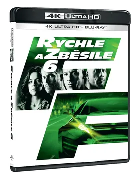 blu-ray film Blu-ray Rychle a zběsile 6 4K Ultra HD Blu-ray (2013) 2 disky