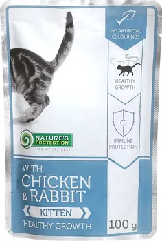 Krmivo pro kočku Nature's Protection Cat Kitten kapsička 100 g