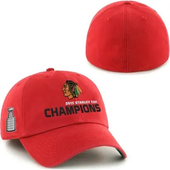 Kšiltovka 47 Brand Pánská kšiltovka Chicago Blackhawks NHL 2015 Stanley Cup Champions Franchise RED Velikost: XL