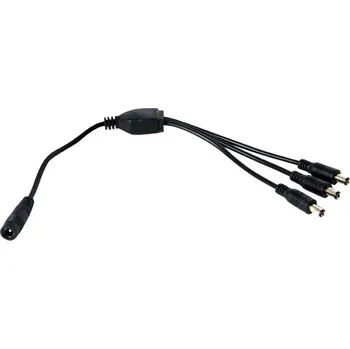 LED osvětlení Kabel pro LED pásek rozbočovací - 3x vidlice, zásuvka