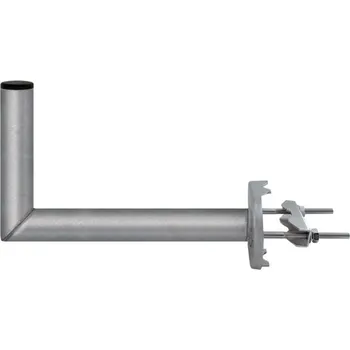 Příjem digitálního pozemního vysílání Anténní držák 35cm na stožár s třmenem, trubka 42/2mm, výška 16cm žár.