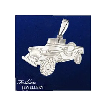 Přívěsek Stříbrný přívěsek Jeep (KPRS157)