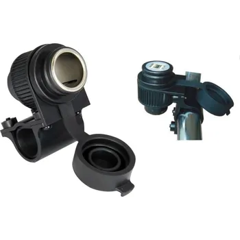 Auto-moto a Zásuvka 12 V OXFORD 12V standard s objímkou pro uchycení k řidítkům motocyklu (o průměru 22 a 25mm)