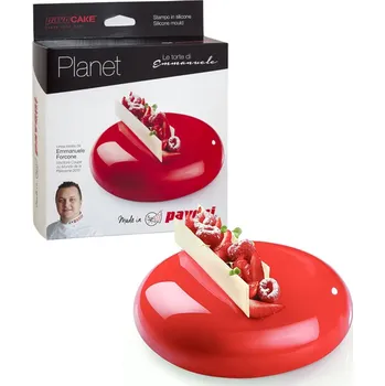 Forma na pečení Forma silikonová design Planet 3D (disk) 1000ml, ⌀18, v.4,5cm