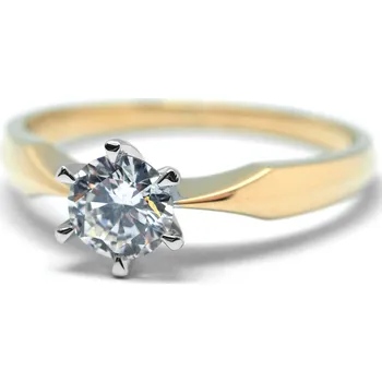 Prsten Luxusní diamantový zásnubní prsten s diamantem - libovolná velikost J-29890-18 (J-29890-18 POŠTOVNÉ ZDARMA!!)