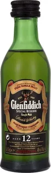 Whisky Glenfiddich Mini 43% 0,05 L