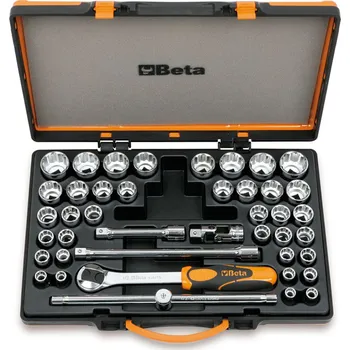 Gola sada SADA HLAVIC 1/2'' S PŘÍSLUŠENSTVÍM-MODEL 920/C37 1/2'' S PŘÍSLUŠENSTVÍM 42KS'' (37 dvojitých šestihranných hlavic a 5 doplňků)