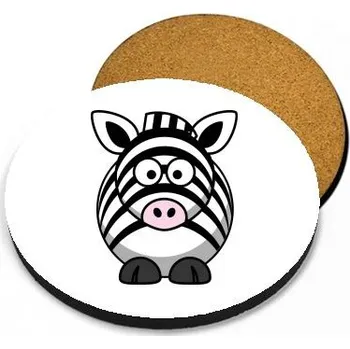 Podtácek Pelisport Podtácek pod hrnek zebra sada 4 ks