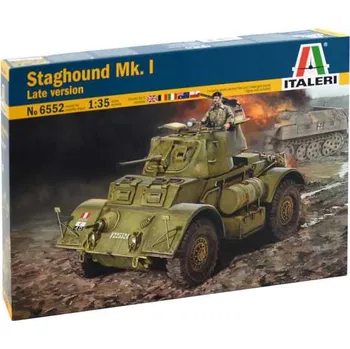 Plastikový model Italeri Staghound MK.I Late version 1:35
