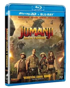 Blu-ray film Jumanji: Vítejte v džungli (2017)