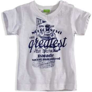 Kojenecké tričko PEBBLESTONE GREATEST bílé Velikost: 68