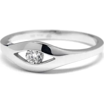 Prsten Klenoty Budín Luxusní diamantový zásnubní prsten s diamantem - libovolná velikost J-28266-17 (J-28266-17 - POŠTOVNÉ ZDARMA!!)
