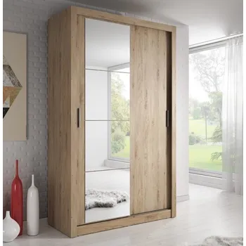 Šatní skříň Šatní skříň 06 ARTI 120 dub shetland zrcadlo