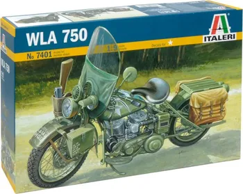 Plastikový model Italeri Harley Davidson WLA 750 1:9