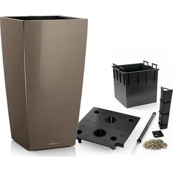 Lechuza Cubico 22 cm, taupe