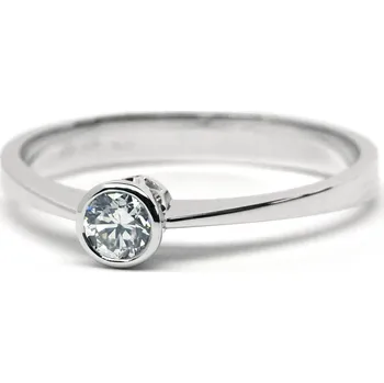 Prsten Klenoty Budín Luxusní diamantový zásnubní prsten s diamantem - libovolná velikost J-28843-17 (J-28843-17POŠTOVNÉ ZDARMA!!)