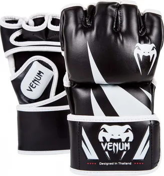 MMA rukavice Venum Challenger MMA prstové rukavice černé/bílé