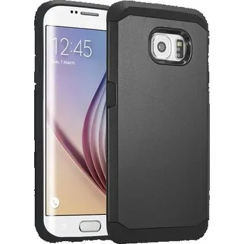 Pouzdro na mobilní telefon Spigen Tough Armor pro Samsung Galaxy S6 Edge černé