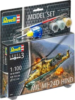 Plastikový model Revell Model Set Mil Mi-24D Hind 1:100