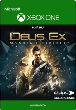 Hra pro Xbox One Deus Ex Mankind Divided: Standard Edition Xbox One