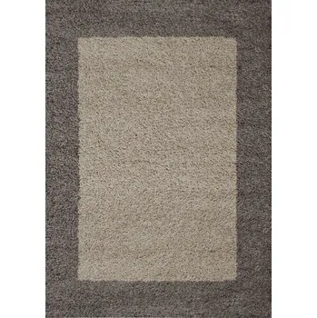Koberec Kusový koberec Life Shaggy 1503 taupe - 160 x 230 cm