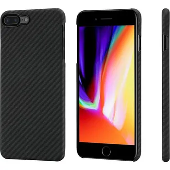 Pouzdro na mobilní telefon Pitaka Aramid pro Apple iPhone 8 Plus/7 Plus Black/Grey