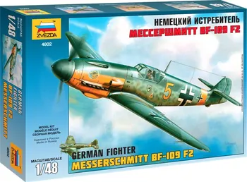 Plastikový model Zvezda Messerschmitt BF-109 F2 1:48