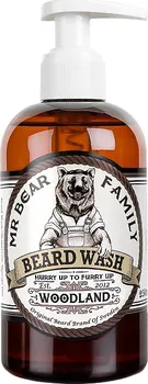 Péče o vousy Noberu Mr. Bear Family Woodland šampon na vousy 250 ml