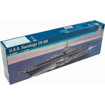 Plastikový model Italeri U.S.S. Saratoga CV-60 1:720