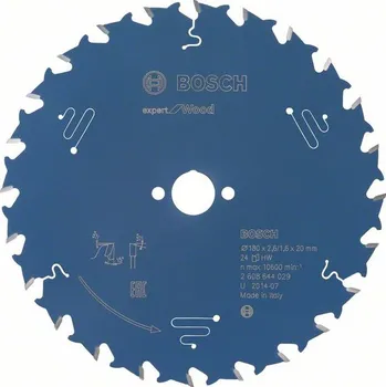 Pilový kotouč Bosch Expert for Wood 180 x 20 mm 24 zubů