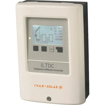 Solární ohřívač vody Ivar CS Regulace solárních systémů IVAR.SOLAR ILTDC