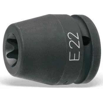 NÁSTRČNÁ HLAVICE RÁZOVÁ PROFIL TORX VNITŘNÍ - 3/4''-MODEL 728FTX E 24'' (Nástrčkové hlavice, pro šrouby s hlavou Torx®)