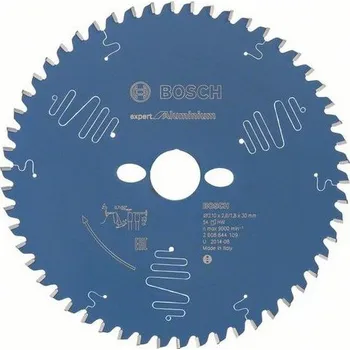 Pilový kotouč Bosch Expert for Aluminium 210 x 30 x 2,6 mm 54 zubů