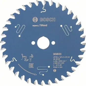 Pilový kotouč Bosch Expert for Wood 140 x 20 mm 36 zubů
