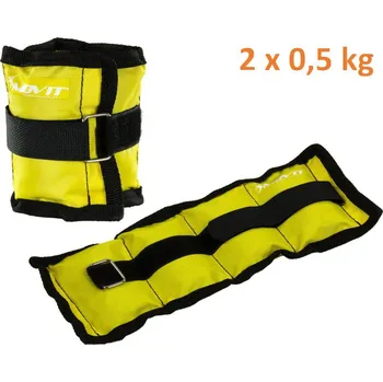 Movit zátěžové manžety žluté 2 x 0,5 kg