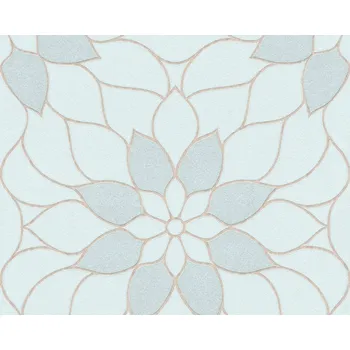 Tapeta Vliesová tapeta 3617-14 zelené květy / Tapety na zeď 361714 Neue Bude 2.0 (0,53 x 10,05 m) A.S.Création