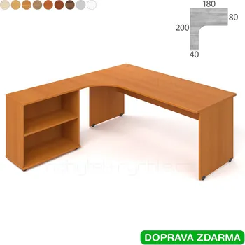 Nábytek GE 1800 H P Hobis Gate - Stůl se skříňkou
