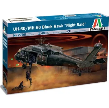 Plastikový model Italeri UH-60/MH-60 Black Hawk "Night Raid" 1:48