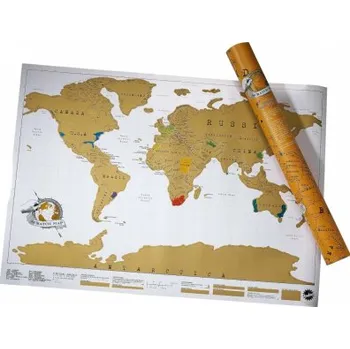 Gadget Stírací mapa světa