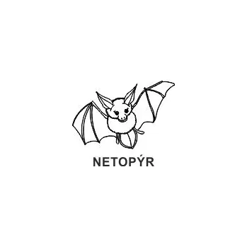 L.V. Obrázkové razítko - NETOPÝR