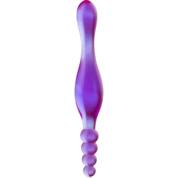 Anální kolík KULIČKOVÝ DVOJITÝ PENIS SSD 657184