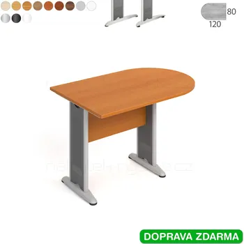 Psací stůl CP 1200 1 Hobis Cross - Stůl přídavný 120 x 80