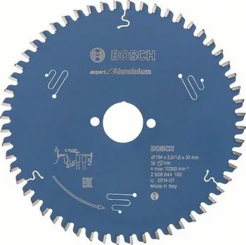 Pilový kotouč Bosch Expert for Aluminium 184 x 30 x 2,6 mm 56 zubů