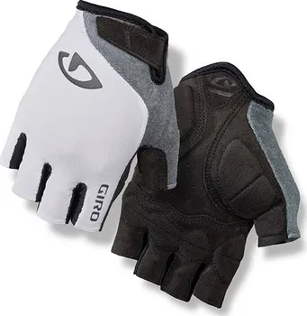 Cyklistické rukavice Giro JagEtte White/Titanium