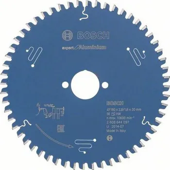 Pilový kotouč Bosch Expert for Aluminium 180 x 30 x 2,6 mm 56 zubů