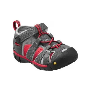 Chlapecké sandály KEEN Seacamp II CNX INF magnet/racing red US 4 / EU 19,0 / UK 3 / 11,5 cm; Šedá sandály + DÁREK DLE VÝBĚRU!