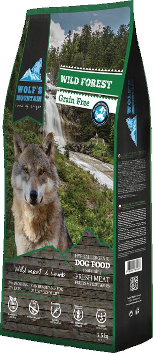 wolf's mountain dog food