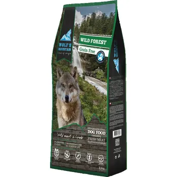 Krmivo pro psa Recenze Wolf's Mountain Dog Wild Forest Grain Free 2,5 kg