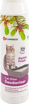 Přislušenství pro kočičí toaletu Flamingo Deodorant do WC vůně zelených hor 750 g