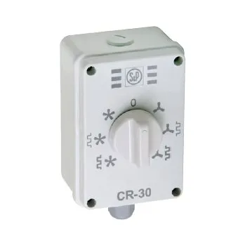 Soler & Palau CR-30 přepínač otáček a výkonu ohřívače
